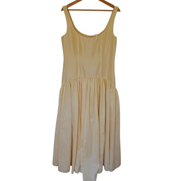 Hutch Ridge Maxi Dress Butter Yellow Size 10 - Picture 4 of 7
